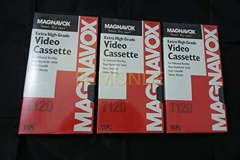 اكسسوارات ماجنافوكس MHG120 Single T120 Video Cassette in Kuwait