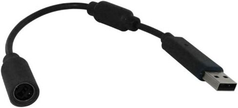 Xpccj Breakaway Wired Game Controller Stable for Xbox 360, Adapter Controller USB Breakaway Cable, 25cm in Kuwait