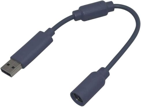 Xpccj Breakaway Wired Game Controller Stable for Xbox 360, Adapter Controller USB Breakaway Cable, 25cm in Kuwait