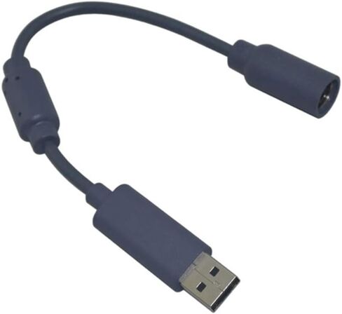 Xpccj Breakaway Wired Game Controller Stable for Xbox 360, Adapter Controller USB Breakaway Cable, 25cm in Kuwait