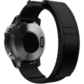 DJDLFA 26 22mm Nylon Watchband For Garmin Fenix 6 6X Pro 5X 5S Plus Forerunner 935 945 GPS S60 S62 Strap Adjustable Accessory Wristband (Color : B, Size : For D2 Bravo) in Saudi Arabia