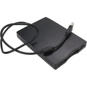 محرك أقراص مرن خارجي Qblahip فائق النحافة وخفيف الوزن 3.5 بوصة USB 2.0 بسعة 1.44 ميجابايت لأجهزة الكمبيوتر المحمول Win 7/8/10 Mac in Kuwait