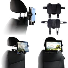 Navitech Portable DVD Player/Netbook/Notebook/Tablet PC & Laptop in Car Headrest/Back Seat Expandable Firm Grip Mount Cradle Compatible with The A Huge Range of Devices Such As: BlackBerry Playbook in Saudi Arabia