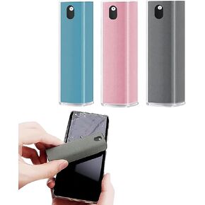 منظف شاشة 3 في 1، منظف للهاتف، منظف شاشة ومسح الشاشة، منظف فرشاة الشاشة والنظارات للهواتف / النظارات / الكمبيوتر / الشاشات المسطحة (3 قطع) in Kuwait