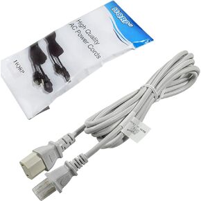 HQRP 10ft AC Power Cord Compatible with Onkyo TX-SR875 TX-SR876 AV Receiver, CR-N755 CD Receiver Mains Cable, UL Listed in Saudi Arabia