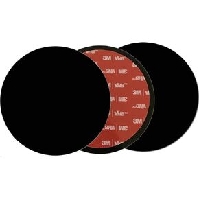 ZZJMCH (2 قطعة 70 مم 3M VHB لاصق لوحة القيادة قرص التثبيت لكأس الشفط وحامل الهاتف وGarmin GPS بالشفط وحامل كاميرا داش على لوحة تثبيت عالمية