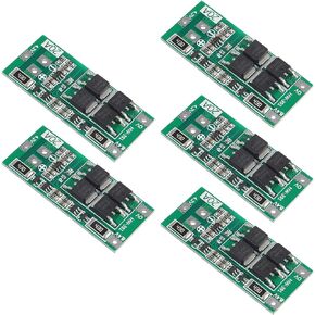 5 PCS 2S 20A 7.4V 8.4V 18650 Li-Ion Lithium Battery 18650 Charger PCB BMS Board with Balance in Saudi Arabia