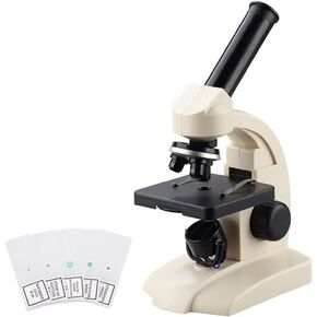 XuuSHA Handheld Digital Microscope Accessories 70X-400X Monocular Microscope with Bottom Lamp Slides Specimen Cells Watching Easy Use Microscope Accessories in Kuwait