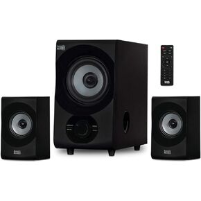 Acoustic Audio by Goldwood Bluetooth 2.1 Speaker System 2.1-Channel Home Theater Speaker System, Black (AA2170)