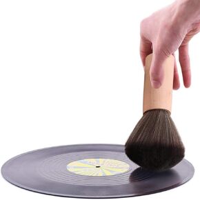 LP Turntable Vinyl Record Cleaning Brush Carbon Fiber Anti-Static Brush for Vinyl Record CD PS4 Xbox Disk in Kuwait