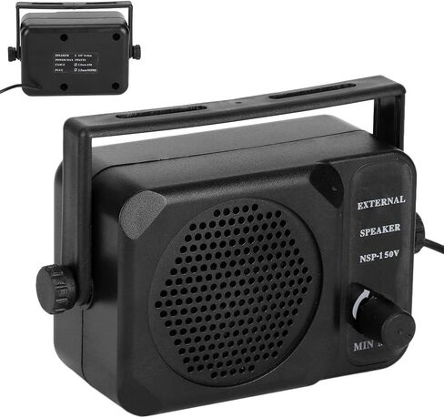 مكبر صوت خارجي لراديو السيارة من Acouto، مكبر صوت خارجي صغير NSP‑150V ثنائي الاتجاه راديو CB HF VHF UHF جهاز إرسال واستقبال للسيارة in Saudi Arabia