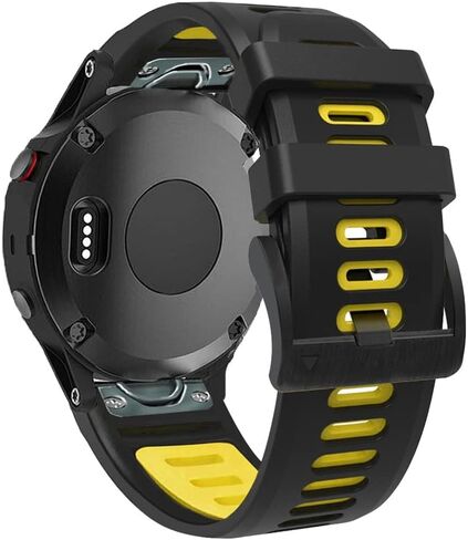 سوار ساعة DJDLFA 26 22 مم من النايلون لـ Garmin Fenix ​​6 6X Pro 5X 5S Plus Forerunner 935 945 GPS S60 S62 حزام معصم قابل للتعديل (اللون: C، الحجم: عرض 26 مم) in Saudi Arabia