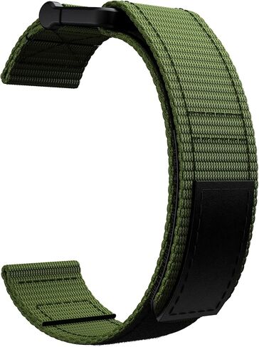 سوار ساعة DJDLFA 26 22 مم من النايلون لـ Garmin Fenix ​​6 6X Pro 5X 5S Plus Forerunner 935 945 GPS S60 S62 حزام معصم قابل للتعديل (اللون: C، الحجم: عرض 26 مم) in Saudi Arabia