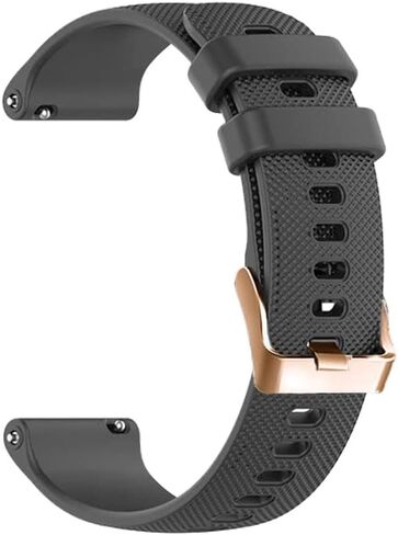 DJDLFA Classic Replacement Wristbands For Garmin Vivoactive 3 4 3t HR/Venu 2/Forerunner 245 645 20 22MM Silicone Watch Band smart Strap (Color : C, Size : 22mm) in Saudi Arabia