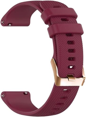 DJDLFA Classic Replacement Wristbands For Garmin Vivoactive 3 4 3t HR/Venu 2/Forerunner 245 645 20 22MM Silicone Watch Band smart Strap (Color : E, Size : 20mm) in Saudi Arabia