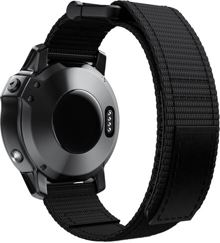 DJDLFA 26 22mm Nylon Watchband For Garmin Fenix 6 6X Pro 5X 5S Plus Forerunner 935 945 GPS S60 S62 Strap Adjustable Accessory Wristband (Color : B, Size : For D2 Bravo) in Saudi Arabia