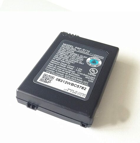 JOYUETLAN FEMAI Compatible Battery Pack Replacement for Sony PSP-S110 1200mAh 3.6V PSP 2000/3000 PSPS110 Console PSPS110Series in Kuwait