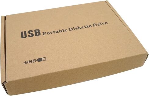 محرك أقراص مرن خارجي Qblahip فائق النحافة وخفيف الوزن 3.5 بوصة USB 2.0 بسعة 1.44 ميجابايت لأجهزة الكمبيوتر المحمول Win 7/8/10 Mac in Kuwait