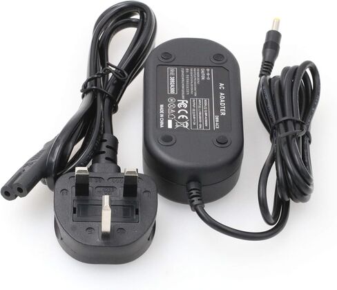 Dummy Battery DMW-DCC8 DC Coupler and AC Power Adapter for DMW-BLC12 PANASONIC LUMIX GH2 G5 G6 G7 FZ300 DSLR Camera (DMW-DCC8+Adapter) in Saudi Arabia