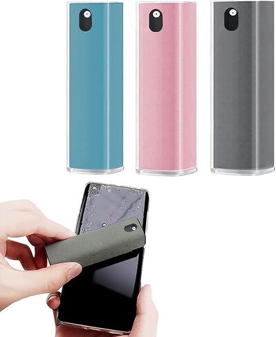 منظف شاشة 3 في 1، منظف للهاتف، منظف شاشة ومسح الشاشة، منظف فرشاة الشاشة والنظارات للهواتف / النظارات / الكمبيوتر / الشاشات المسطحة (3 قطع) in Kuwait