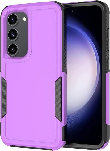 Designed for Samsung Galaxy S23 Plus 5G & Galaxy S23+ Case [Not for S23],Heavy-Duty Tough Rugged Lightweight Slim Shockproof Protective Men Women Phone Case Cover for Galaxy S23 Plus 5G [Black] in Kuwait