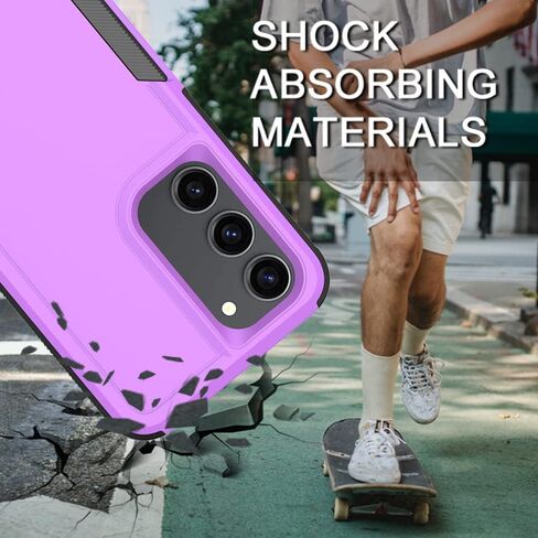 Designed for Samsung Galaxy S23 Plus 5G & Galaxy S23+ Case [Not for S23],Heavy-Duty Tough Rugged Lightweight Slim Shockproof Protective Men Women Phone Case Cover for Galaxy S23 Plus 5G [Black] in Kuwait