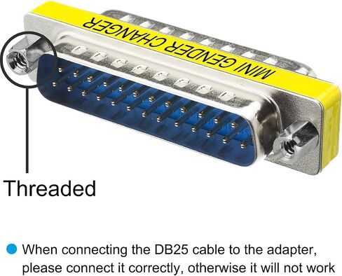 6 PCS DB9 Male to Male/Female to Female, RS232 Gender Changer, 9 Pin Data Transfer Serial Port Adapter Connector in Saudi Arabia
