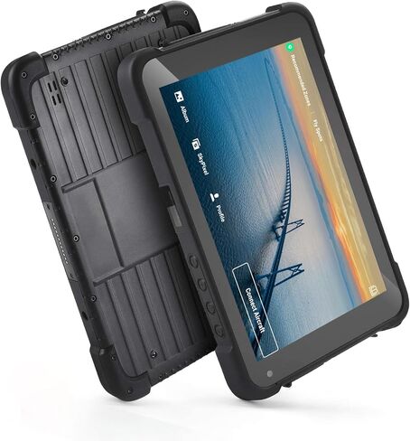 جهاز لوحي Bix Rugged Android | تابلت 8 بوصة فائق السطوع يمكن قراءته في ضوء الشمس للطائرة بدون طيار | ذاكرة الوصول العشوائي 8 جيجابايت وذاكرة القراءة فقط 128 جيجابايت ووحدة المعالجة المركزية 8 النواة Android 12 | كمبيوتر لوحي مقاوم للماء للعمل الميداني الم in Kuwait