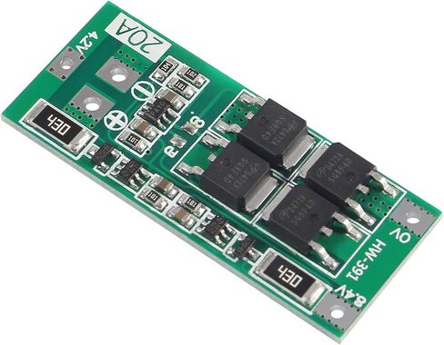 5 PCS 2S 20A 7.4V 8.4V 18650 Li-Ion Lithium Battery 18650 Charger PCB BMS Board with Balance in Kuwait