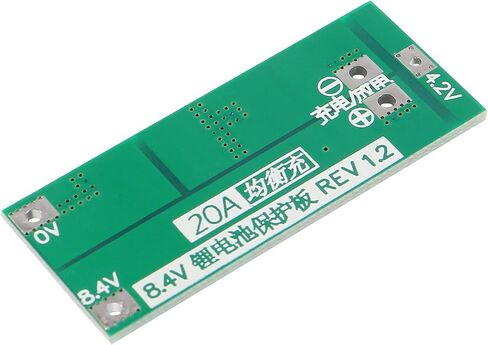 5 PCS 2S 20A 7.4V 8.4V 18650 Li-Ion Lithium Battery 18650 Charger PCB BMS Board with Balance in Kuwait