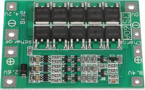 5 PCS 2S 20A 7.4V 8.4V 18650 Li-Ion Lithium Battery 18650 Charger PCB BMS Board with Balance in Saudi Arabia