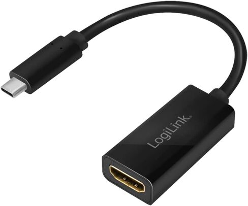 محول شاشة Logilink USB 3.1 من النوع C إلى VGA باللون الأبيض in Saudi Arabia