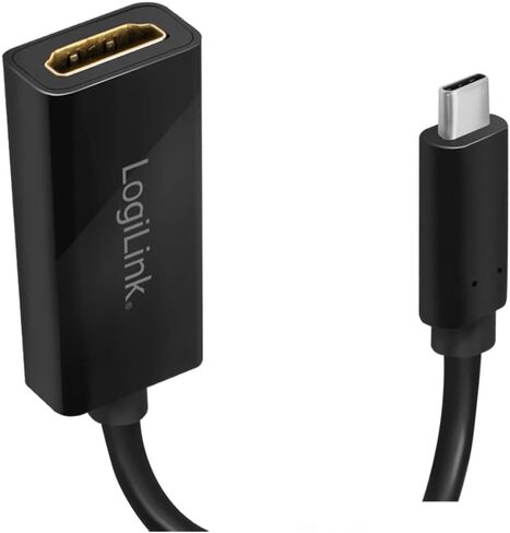 محول شاشة Logilink USB 3.1 من النوع C إلى VGA باللون الأبيض in Saudi Arabia