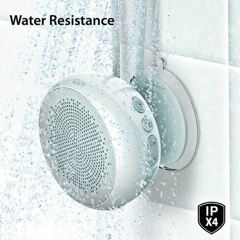 iLuv AudMini Smart Portable Water Resistant Bluetooth Speaker w/ Rechargeable Battery for Apple iPhones, Samsung Galaxy & other Bluetooth Devices in Saudi Arabia