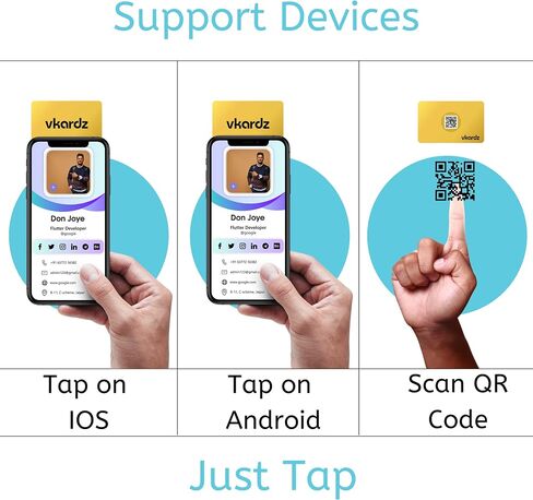 Vkardz - بطاقة الأعمال الرقمية NFC للأبطال الخارقين || مشاركة سهلة للاتصال، بطاقة NFC صديقة للجيب، طباعة غير لامعة، مقاومة للخدش || بطاقات الأبطال الخارقين (شازام) in Saudi Arabia