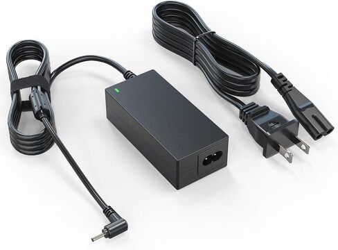 محول طاقة Powseed لجهاز Samsung 11.6 بوصة 2 XE500C12 XE503C12 XE503C32 Chromebook 3 PA-1250-98 XE303C12 XE500C13 XE501C13 Chromebook AD-2612AUS BA44-00322A W14-026N1A محول تيار متردد للكمبيوتر المحمول in Kuwait