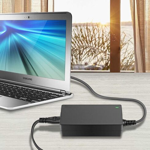 محول طاقة Powseed لجهاز Samsung 11.6 بوصة 2 XE500C12 XE503C12 XE503C32 Chromebook 3 PA-1250-98 XE303C12 XE500C13 XE501C13 Chromebook AD-2612AUS BA44-00322A W14-026N1A محول تيار متردد للكمبيوتر المحمول in Kuwait