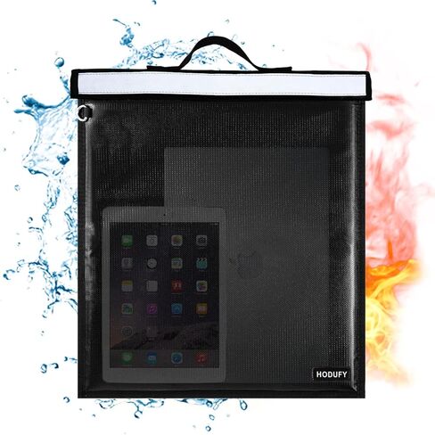 Extra Large Faraday Bags for Laptop, 16'' X 19'' Faraday Cage with Handle & Reflective Strip, Faraday Key Fob Protector Waterproof & Fireproof, RFID Bag, Car Key Signal Blocker in Kuwait