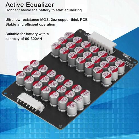 DEPILA Active Equalizer Module 10?14S Battery Cell Balancer Lithium Battery Balancer Board for LTO LFP Universal 1.8V?4.5V Equalizer in Saudi Arabia