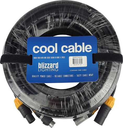 Blizzard Lighting Cool Cables True1 Compatible + DMX Combo (50ft/3-pin) in Kuwait