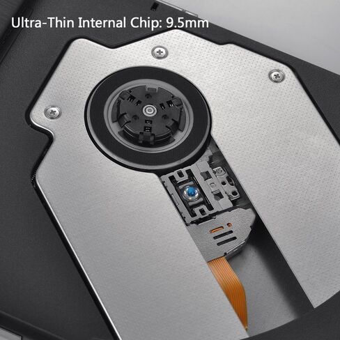 مشغل ناسخ خارجي فائق النحافة USB 3.0 CD/DVD-RW لجهاز Macbook Pro Air Imac أو أجهزة الكمبيوتر الشخصية/الكمبيوتر المحمول الأخرى in Saudi Arabia