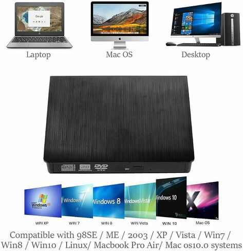 USB 3.0 Interface Dual Layer Drive Pop-up Mobile External DVD Drive DVD-RW in Saudi Arabia