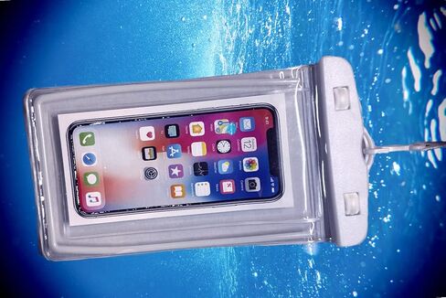 Waterproof Cell Phone Pouch Dry Bag Case with Neck Lanyard Underwater Universal Clear Cellphone Holder for Phone for Beach Pool Swimming Compatible with iPhone X Pro Max Case in Saudi Arabia