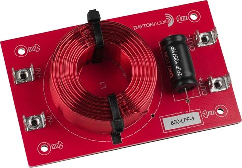 مكبر صوت Dayton Audio 800-LPF-4 بتمرير منخفض 800 هرتز 12 ديسيبل / أوكتاف in Saudi Arabia
