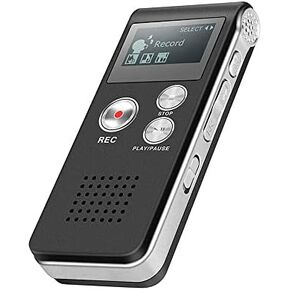 Paranormal Ghost Hunting Equipment Digital EVP Voice Activated Recorder USB US 8GB (Black)
