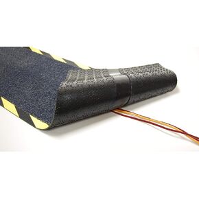 Morland Protect - 47¼in x 15⅝in - Carpet and Rubber Cord Cover Mat - Overfloor Protector for Cables Cords or Wires - Protect from Trips and Falls, Quick, Easy, Simple, Repositionable in Saudi Arabia