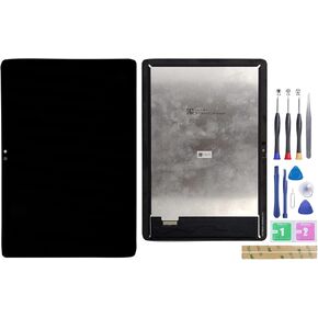 Jinyan شاشة LCD تعمل باللمس محول الأرقام الجمعية شاشة LCD بديلة لأمازون كيندل فاير HD 10 2021 11th Gen أسود in Kuwait