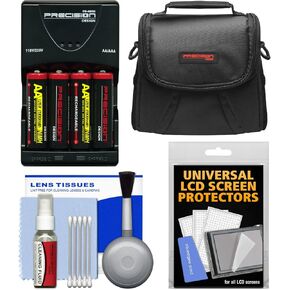 حزمة الأساسيات لكاميرا Sony Cyber-Shot DSC-H300 الرقمية مع حافظة + بطاريات وشاحن + مجموعة ملحقات in Kuwait