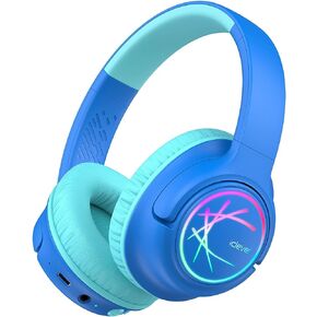 iClever BTH18 Kids Bluetooth Headphones LED Lights for Toddler Boys Girls in Saudi Arabia