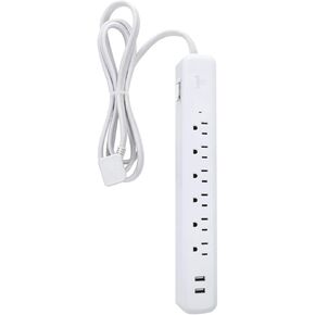 Globe Electric - 78257 Designer Series Power Strip, Rose 3 Outlet in Kuwait